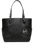 MICHAEL Michael Kors Jet Set Logo Tote - Lyst