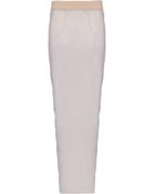 Rick Owens Long Skirt - Lyst