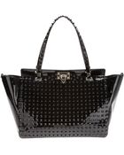 Valentino Studded Tote - Lyst