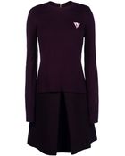 Victoria, Victoria Beckham Short Dress - Lyst