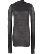 Rick Owens Lilies Long Sleeve Sweater - Lyst