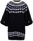 Sacai Crewneck Sweater - Lyst