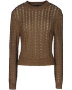 Theyskens' Theory Long Sleeve Jumper - Lyst