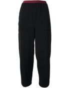 Antonio Marras Cropped Wide Leg Trouser - Lyst