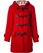 Burberry Brit Duffle Coat - Lyst
