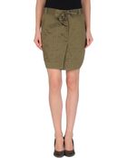 Marithé x François Girbaud Mini Skirt - Lyst