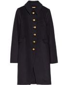 Marc By Marc Jacobs Nicoletta Wool Blend Coat - Lyst