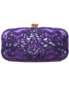 Oscar de la Renta Goa Jewel Clutch - Lyst