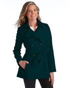 Via Spiga Belted Wool Coat - Lyst