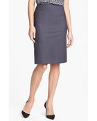 Theory Golda 2 Pencil Skirt - Lyst