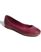 Frye Carson Ballet Flat - Lyst