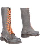 D’acquasparta Combat Boots - Lyst