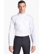 The Kooples Button Collar Dress Shirt - Lyst