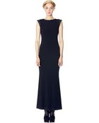Alice + Olivia Cap Sleeve Cut Out Back Maxi Dress - Lyst