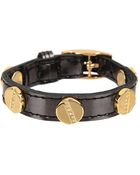 CC Skye The Signature Screw Bracelet with Gold Pave - Lyst