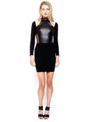 Donna Mizani Cutout Insert Dress - Lyst