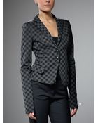 Patrizia Pepe Jacket Fabric Stitch Fantasy - Lyst