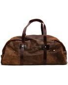 Billy Reid Large Distressed Duffle Bag - Lyst