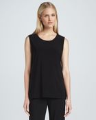 Caroline Rose Stretch-Knit Long Tank - Lyst