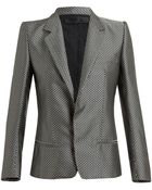 Haider Ackermann Silkblend Herringbone Jacquard Jacket - Lyst