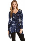 Karen Kane Handkerchief Top - Lyst