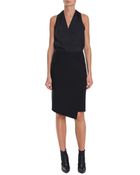 Tibi Silk Halter Top - Lyst