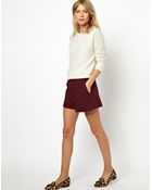 Asos Asos Shorts in Crepe - Lyst