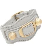 Balenciaga Arena Giant Gold Bracelet - Lyst