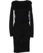 Emporio Armani Short Dress - Lyst