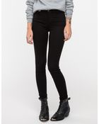 J Brand Maria Highrise In Luxe Sateen - Lyst
