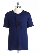 John Varvatos Cotton Graphic T-shirt - Lyst