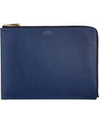 Smythson Large Eliot Travel Pouch - Lyst