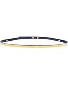 Stella McCartney Skinny Metal Detail Belt - Lyst