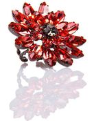 Elizabeth Cole Cluster Ring - Lyst