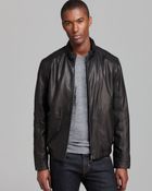 Hugo Boss Nestro Blouson Leather Jacket - Lyst