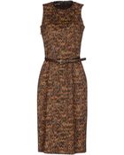 MICHAEL Michael Kors Kneelength Dress - Lyst