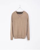 Zara Basic V-Neck Sweater - Lyst