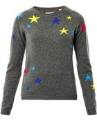 Chinti & Parker Star Intarsia Knit Sweater - Lyst