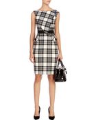 Karen Millen Graphic Dress - Lyst