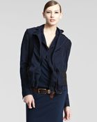 Donna Karan New York Stretchdenim Jacket - Lyst