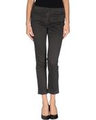 Blue Les Copains Casual Trouser - Lyst