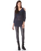 Donna Karan New York Leather Pants - Lyst