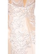 Lela Rose Mirrored Lace Gown - Lyst