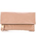 Clare Vivier Fold Over Clutch - Lyst