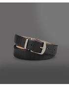 Emporio Armani Leather Belt - Lyst