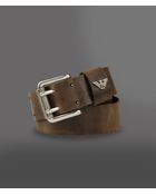 Emporio Armani Leather Belt - Lyst