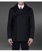 Emporio Armani Midlength Jacket - Lyst