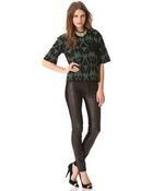 M Missoni Aztec Intarsia Sweatshirt - Lyst