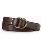 Polo Ralph Lauren Leather Studded Oring Belt - Lyst