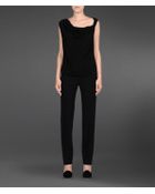 Armani Straight Leg Trouser - Lyst